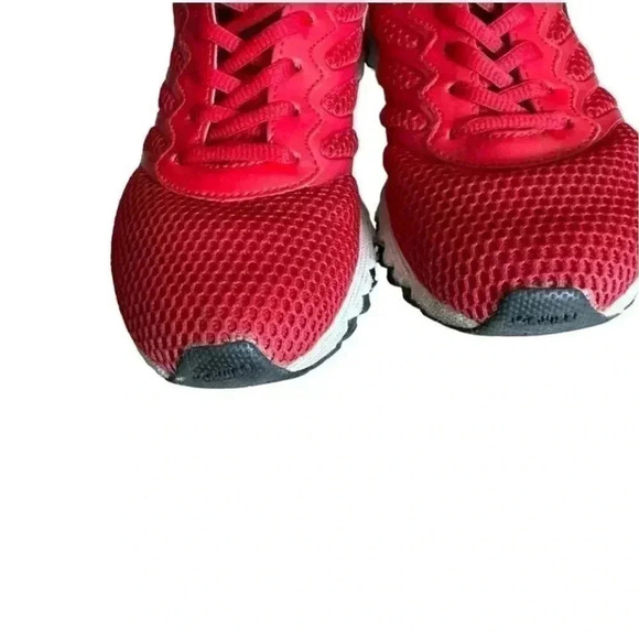K-Swiss Youth Tubes 200 Shoe Lightweight Breathdable Red Athletic Sneakers SZ 5 - Picture 7 of 11